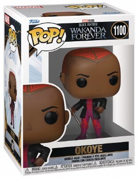 Pop Marvel Black Panther Wakanda Forever Okoye Vinyl Figure