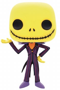 Pop Disney Nightmare Before Christmas Black Light Jack Skellington Vinyl Figure