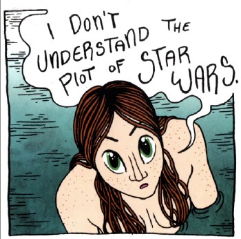 I Don't Understand the Plot of Star Wars Sticker