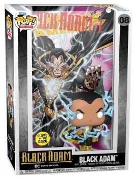 Pop Comic Cover Black Adam Vinyl Figure