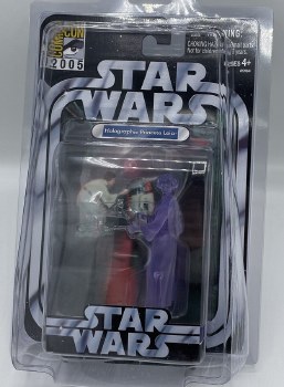 Star Wars Holographic Princess Leia Original Trilogy Collection Figure SDCC 2005 Exclusive