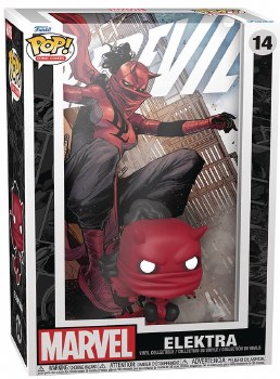 Pop Comic Cover Elektra as Daredevil Vinyl Figure