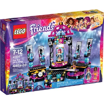 LEGO Friends 41105 Pop Star Show Stage 446 pcs