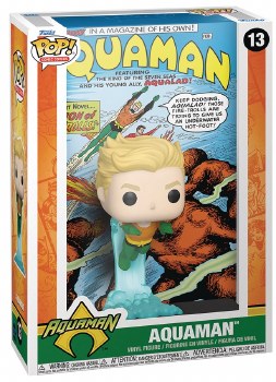Pop Comic Cover Aquaman Vinyl Figure