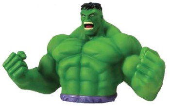 Hulk PVC Bust Bank