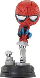Spidey On Chimney Animated Gentle Giant Statue