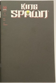 King Spawn #10 Blank Sketch Cover