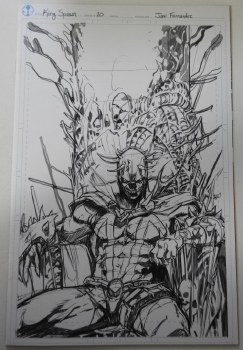 King Spawn #10 Fernandez Sketch Cover