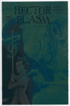 Hector Plasm Hunt the Bigfoot #1 Ryan Ottley Green Ecto Foil 1:50 Variant