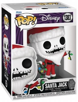 Pop Disney Nightmare Before Christmas 30th Anniversary Santa Jack Vinyl Figure