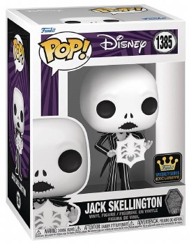 Pop Disney Nightmare Before Christmas 30th Anniversary Jack Skellington wikth Snowflake Vinyl Figure
