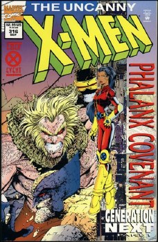 Uncanny X-Men #316 Foil Cover