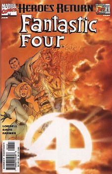 Fantastic Four (1998) #1 Sunburst Variant