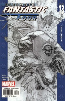 Ultimate Fantastic Four #13 Sketch Variant
