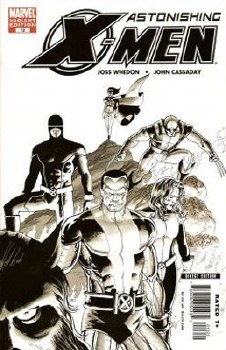 Astonishing X-Men (2004) #13 Sketch Variant