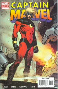 Captain Marvel (2007) #1 2nd Print