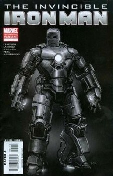 Invincible Iron Man (2008) #1 2nd Print Photo Variant