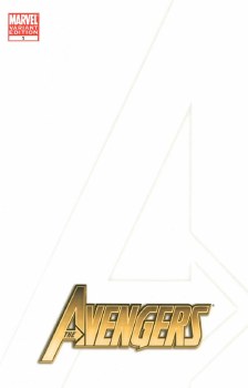 Avengers (2010) #1 Blank Variant Cover