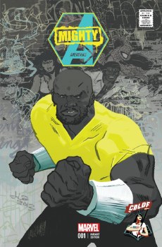 Mighty Avengers #1 CBLDF Cover