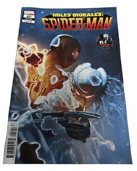 Miles Morales Spider-Man #40 De Iulis Predator Variant Cover