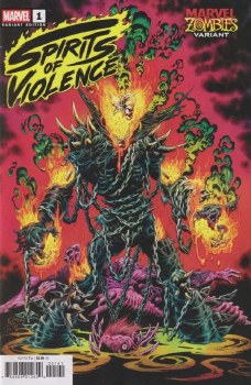 Spirits Of Violence #1 Kyle Hotz Marvel Zombies Variant