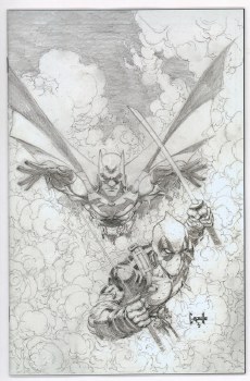 Marvel/DC Deadpool/Batman #1 Greg Capullo Virgin Sketch Variant [1:200]