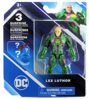 DC Lex Luthor 4' Figure Spinmaster