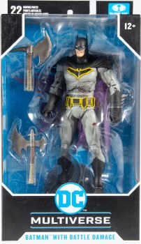 DC Multiverse Batman W/ Battle Damage
