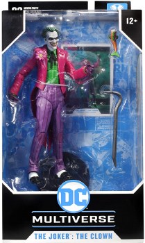 DC Multiverse The Joker The Clown Mcfarlane 7" Figure