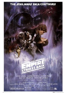 Star Wars Empire Strikes Back Style A 24" x 36" Poster