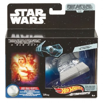 Star Wars Hot Wheels Starships Darth Vader's Tie Fighter Commemorative Series 4 of 9