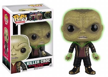 Pop Movies Suicide Squad Killer Croc (Glow in the Dark) Vinyl Figure