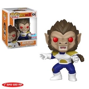 Pop Dragon Ball Z Great Ape Vegeta Funko 2018 Fall Convention Exclusive Limited Edition Exclusive Vinyl Figures