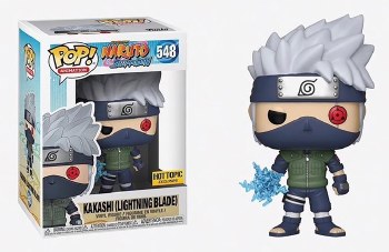 Pop Anime Naruto Kakashi (Lightning Blade) Vinyl Figure Hot Topic Exclusive