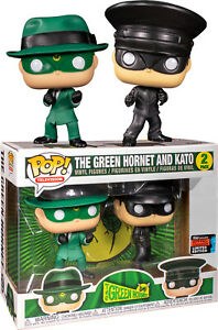 Pop Television Green Hornet and Kato 2019 Fall Convention Exclusive Vinyl Figure Pop Television Green Hornet and Kato 2019 Fall Convention Exclusive Vinyl Figure