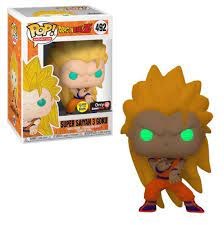 Pop Animation DBZ Super Saiyan 3 Goku (Glow in the Dark) (Gamestop Exclusive)
