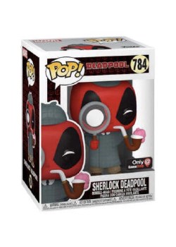 Pop Deadpool Sherlock Deadpool Vinyl Figure