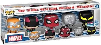 Pop Marvel Spider-Man Vinyl Figure 5 Pack