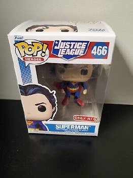 POP Heroes Justice League Superman (Target Exclusive) Vinyl Figure POP Heroes Justice League Superman (Target Exclusive) Vinyl Figure