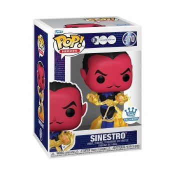 Pop Heroes Sinestro (Funko Exclusive) Vinyl Figure