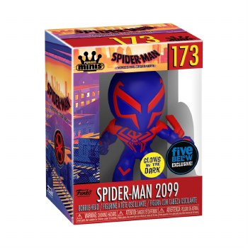 Funko Minis Spiderman 2099 Glow in the Dark (Five Below Exclusive) Vinyl Figure