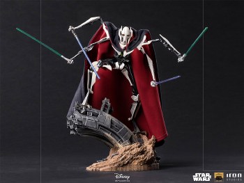 Star Wars General Grievous Deluxe 1:10 Iron Studios Statue