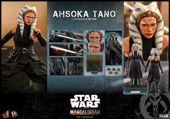 Star Wars The Mandalorian Ahsoka Tano 1:6 Scale Hot Toys Figure Star Wars The Mandalorian Ahsoka Tano 1:6 Scale Hot Toys Figure