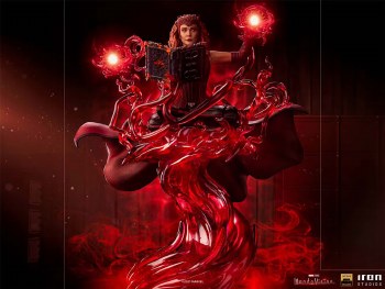 WandaVision Scarlet Witch Deluxe 1:10 Iron Studios Statue