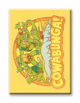 Teenage Mutant Ninja Turtles Cowabunga Surf Magnet