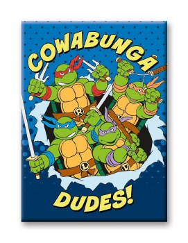 Teenage Mutant Ninja Turtles Cowabunga Dudes Magnet