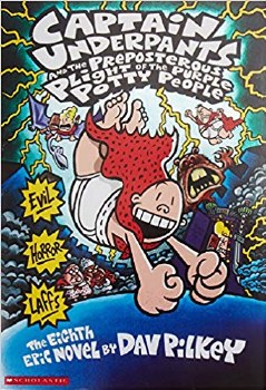 Captain Underpants Vol 08 HC and the Preposterous Plight of the Purple Potty People