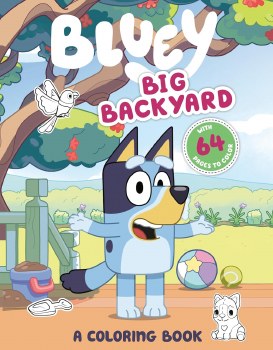 Bluey Big Backyard SC A Coloring Book