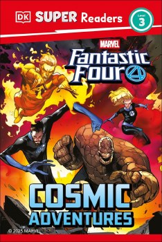 DK Super Readers Level 3 Marvel Fantastic Four Cosmic Adventures HC
