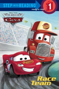 Cars Race Team SC Step into Reading Step 1